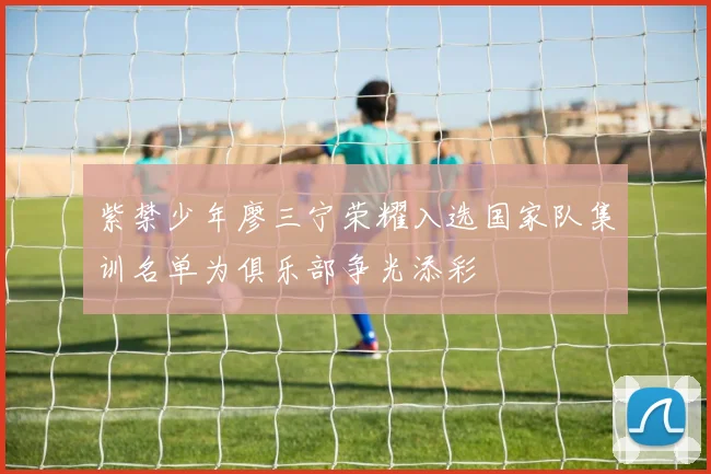紫禁少年廖三宁荣耀入选国家队集训名单为俱乐部争光添彩